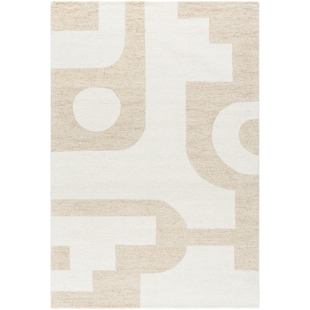 Bournemouth Beige Handmade Rug by Livabliss