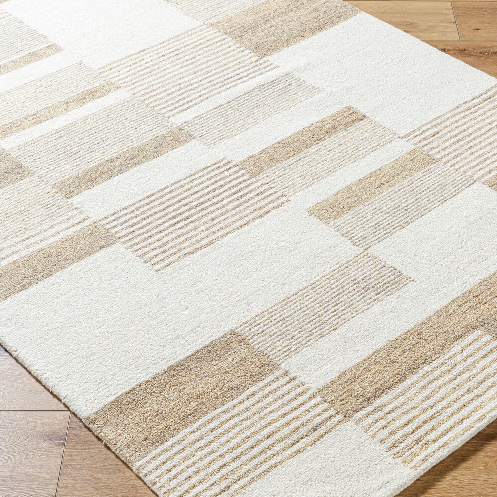 Bournemouth Brown Handmade Rug by Livabliss - Image 3