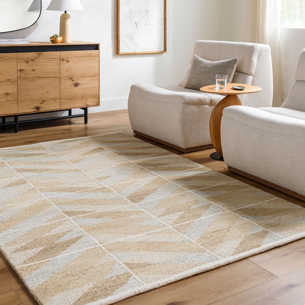 Bournemouth Brown Handmade Rug by Livabliss - Image 2