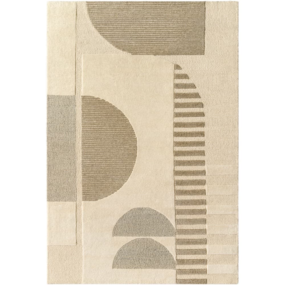 Brooklyn Cream Handmade Rug by Livabliss