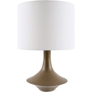 Bryant Brown Resin Table Lamp by Livabliss