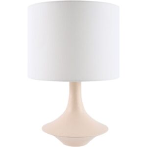 Bryant Cream Resin Table Lamp by Livabliss