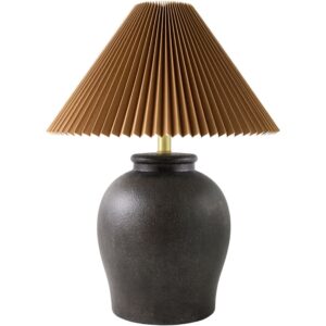Besson Black Ceramic Table Lamp by Livabliss