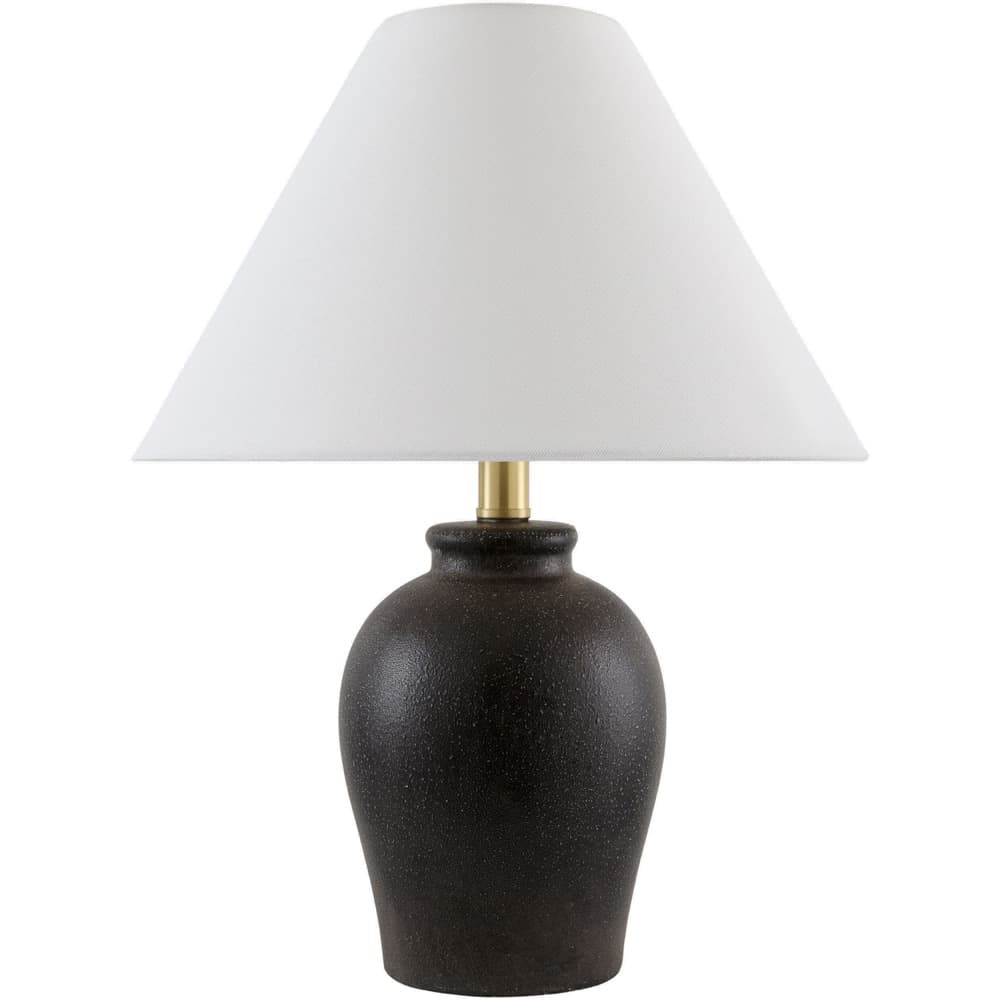 Besson Black Ceramic Table Lamp by Livabliss