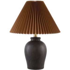 Besson Black Ceramic Table Lamp by Livabliss