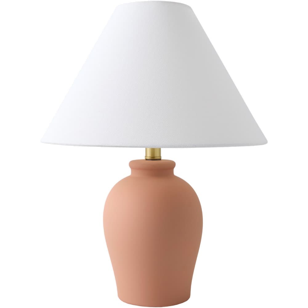 Besson Terracotta Ceramic Table Lamp by Livabliss