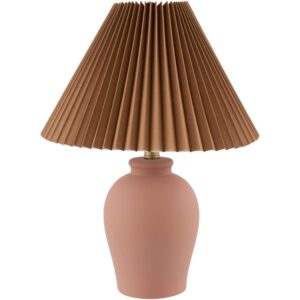 Besson Terracotta Ceramic Table Lamp by Livabliss