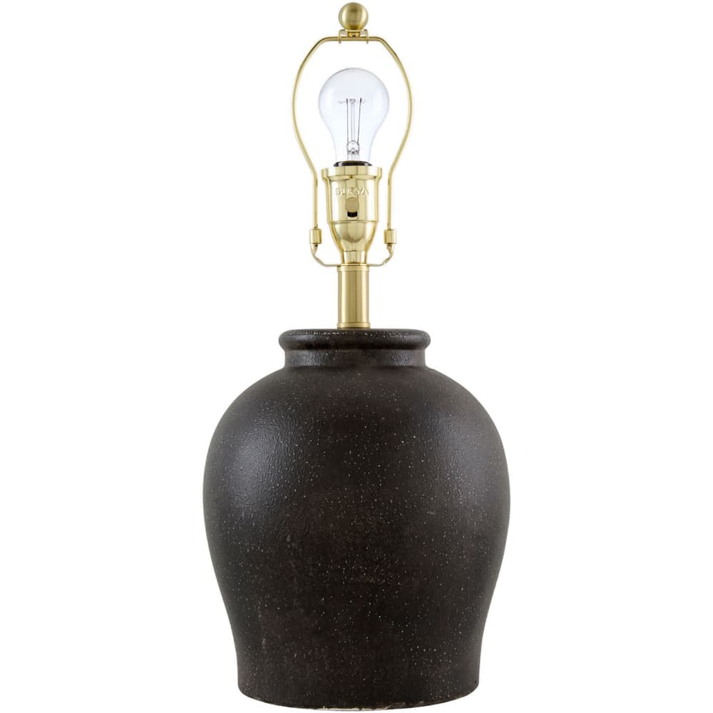 Besson Black Ceramic Table Lamp by Livabliss - Image 2