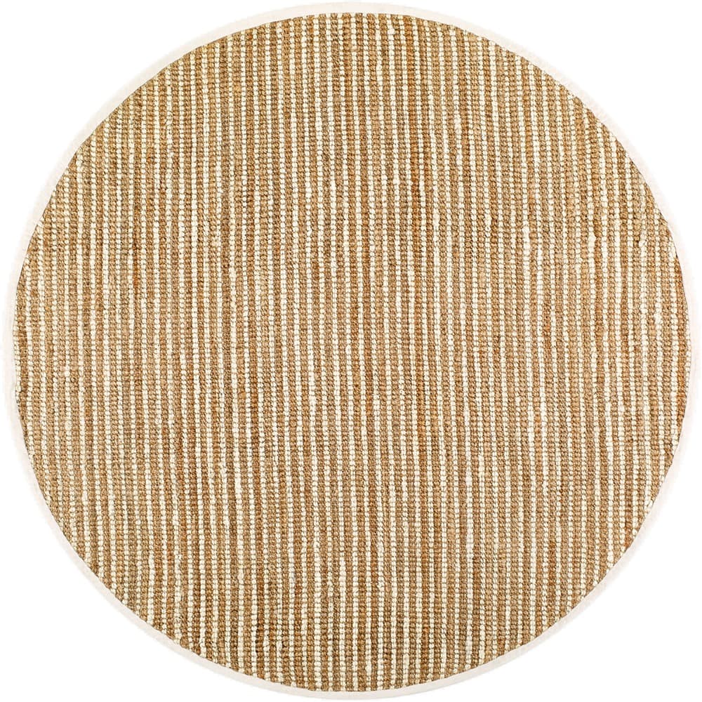 Boucle Tan Handmade Rug by Livabliss - Image 3
