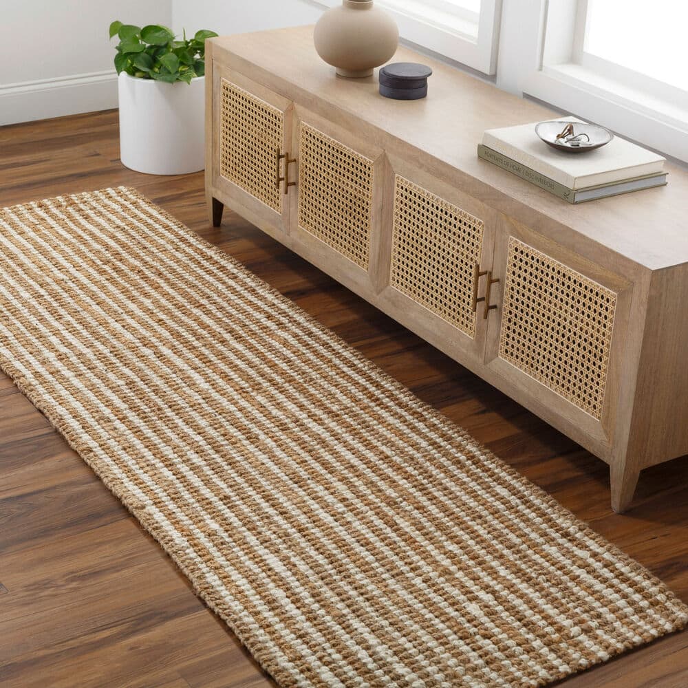 Boucle Tan Handmade Rug by Livabliss - Image 6