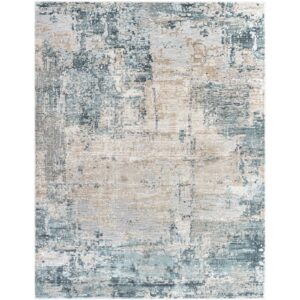 Brunswick Dusty Sage Machine Woven Rug by Livabliss