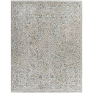 Brunswick Light Beige Machine Woven Rug by Livabliss