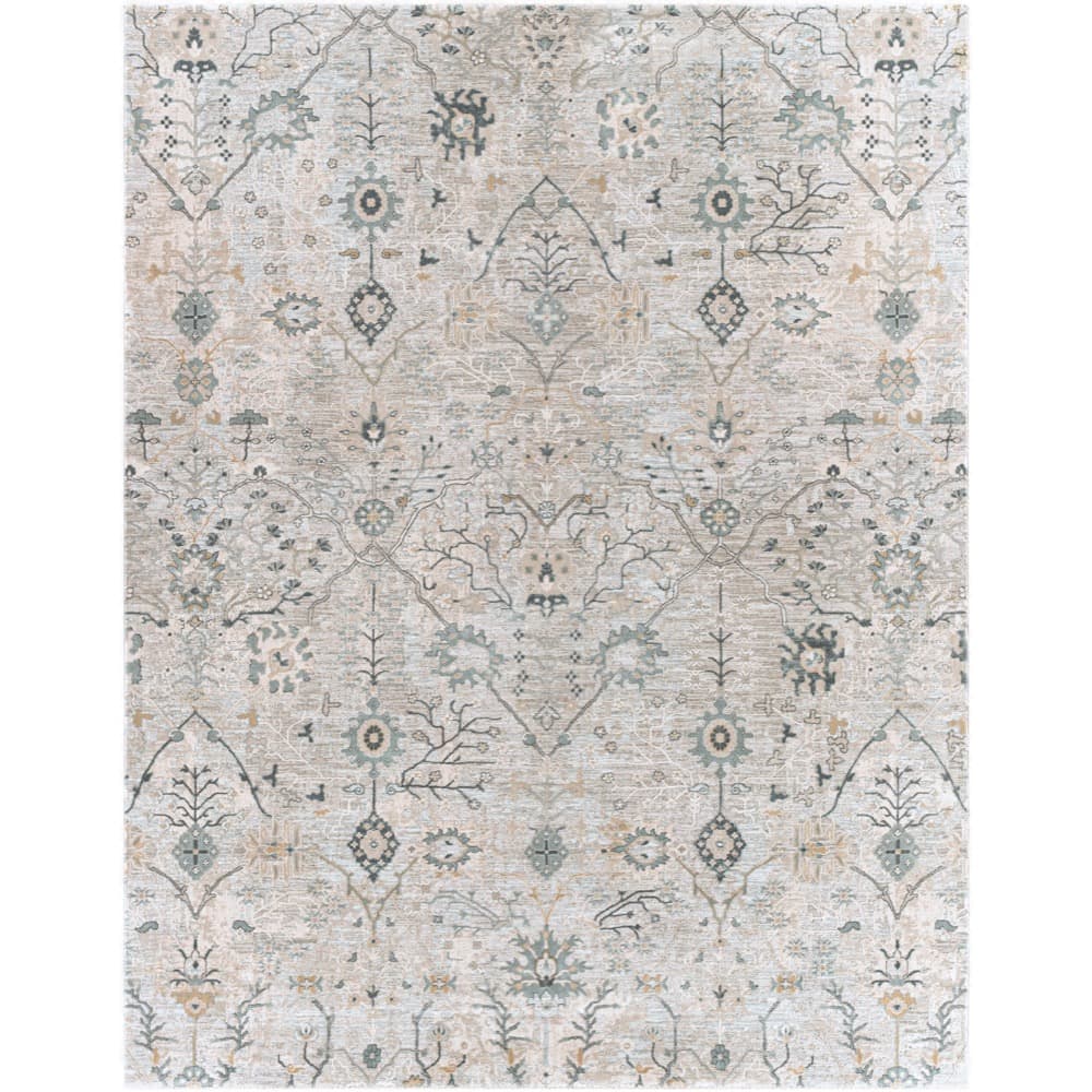 Brunswick Dusty Sage Machine Woven Rug by Livabliss