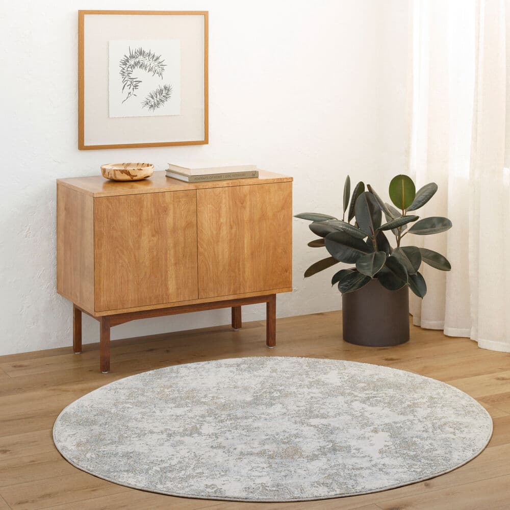 Brunswick Cream Machine Woven Rug by Livabliss - Image 6
