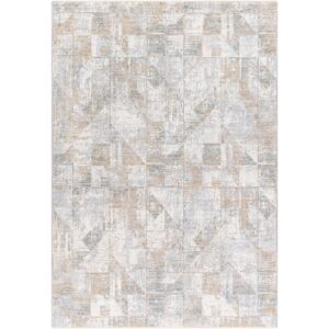 Brunswick Cream Machine Woven Rug by Livabliss