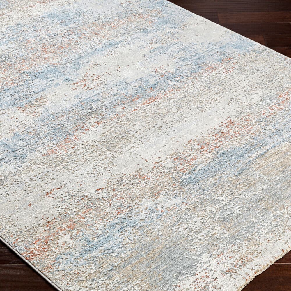 Brunswick Blue Machine Woven Rug by Livabliss - Image 3