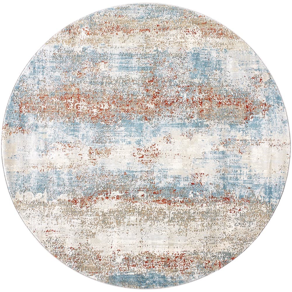 Brunswick Blue Machine Woven Rug by Livabliss - Image 7