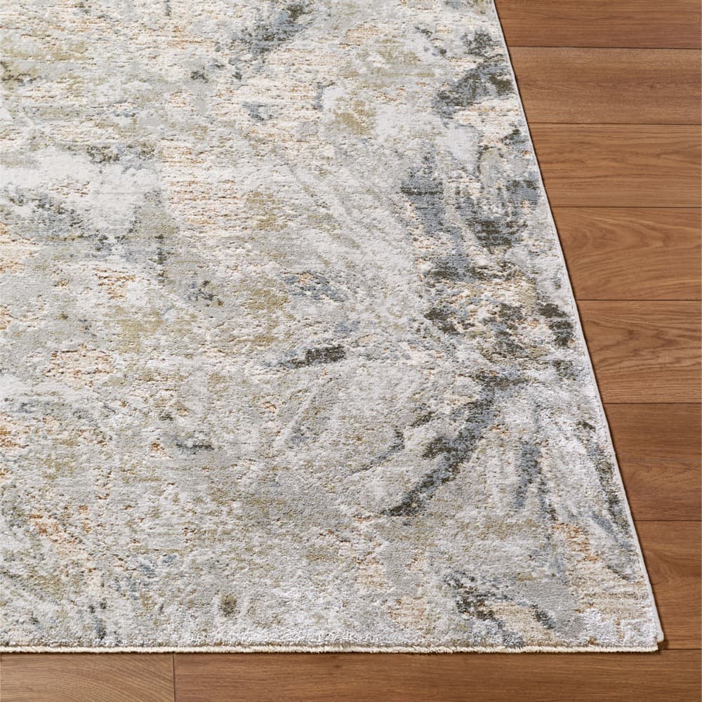 Brunswick Light Gray Machine Woven Rug by Livabliss - Image 4