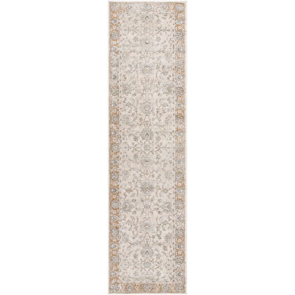 Brunswick Light Gray Machine Woven Rug by Livabliss - Image 6
