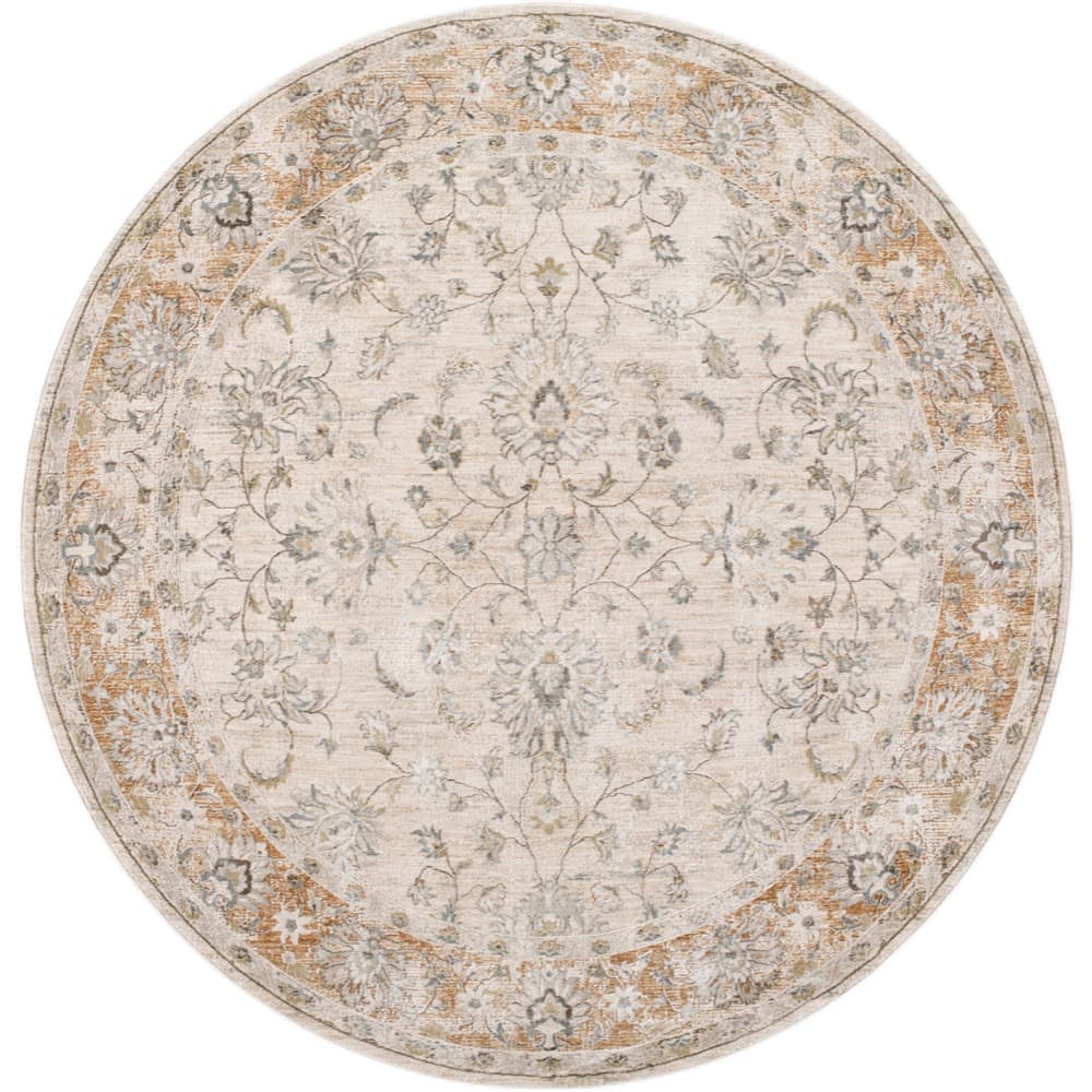 Brunswick Light Gray Machine Woven Rug by Livabliss - Image 5
