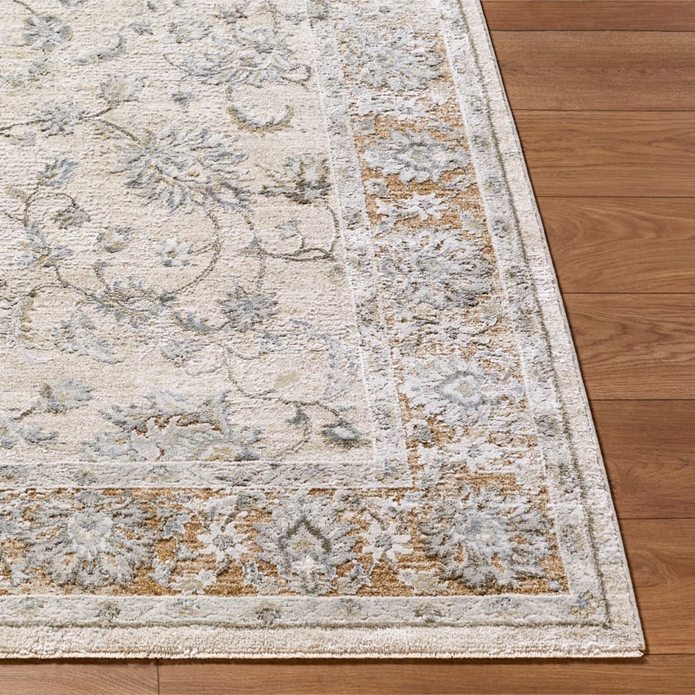 Brunswick Light Gray Machine Woven Rug by Livabliss - Image 4