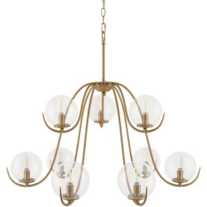 Canela Iron Chandelier by Livabliss