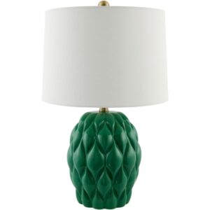 Cagli Green Ceramic Table Lamp by Livabliss