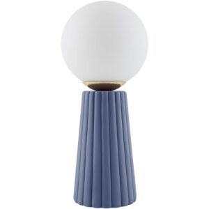Conju Blue Ceramic Table Lamp by Livabliss