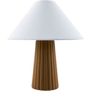 Conju Terracotta Ceramic Table Lamp by Livabliss