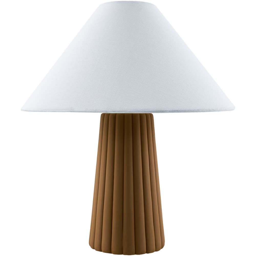 Conju Terracotta Ceramic Table Lamp by Livabliss