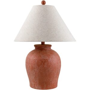 Colorado Red Ceramic Table Lamp by Livabliss