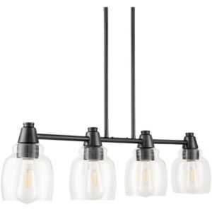 Cavtat Black Iron Chandelier by Livabliss