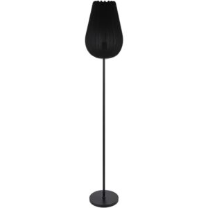 Cayo Black Iron Task Floor Lamp by Livabliss