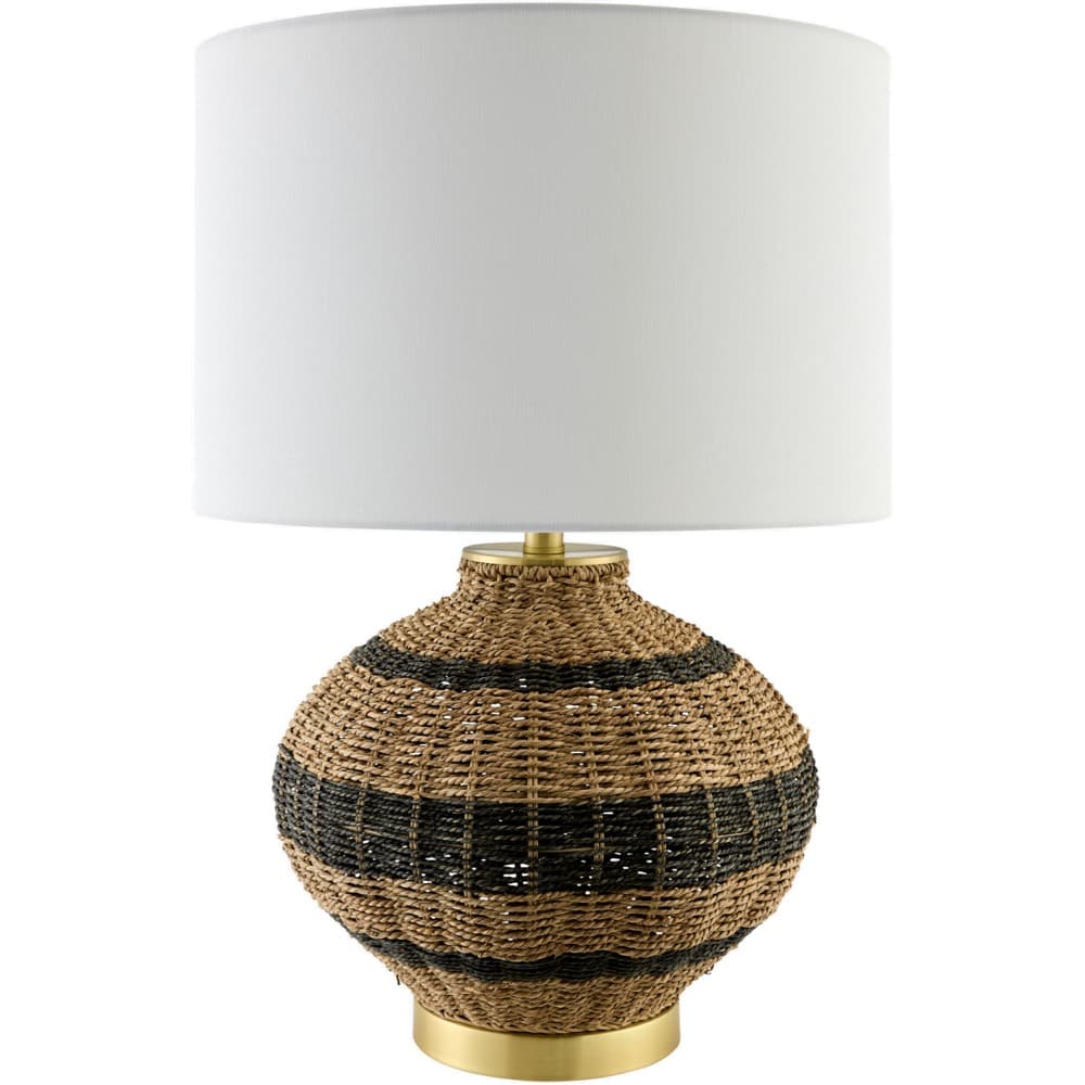 Caylus Beige Rattan Table Lamp by Livabliss