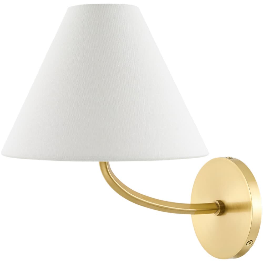 Curvya Iron Wall Sconce by Livabliss