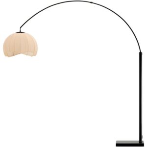 Desota Black Iron Task Floor Lamp by Livabliss