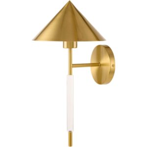 Delvora Iron Wall Sconce by Livabliss