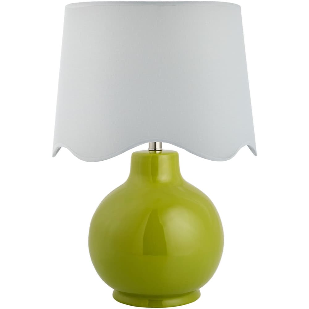 Doheny Green Ceramic Table Lamp by Livabliss