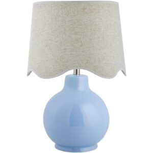 Doheny Blue Ceramic Table Lamp by Livabliss