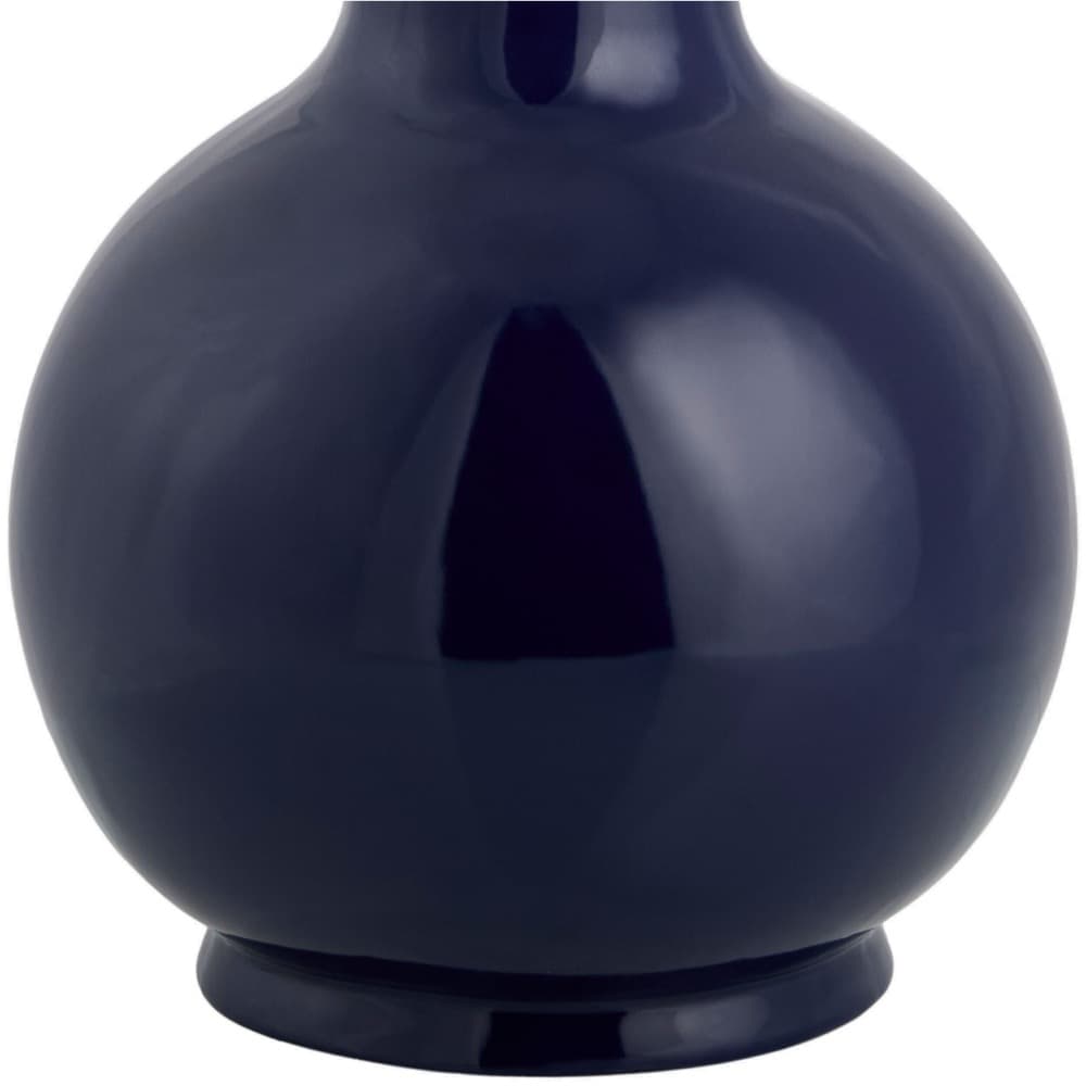 Doheny Dark Blue Ceramic Table Lamp by Livabliss - Image 2