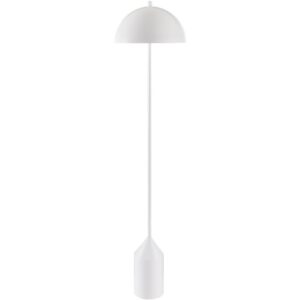 Elder White Iron Accent Floor Lamp by Livabliss
