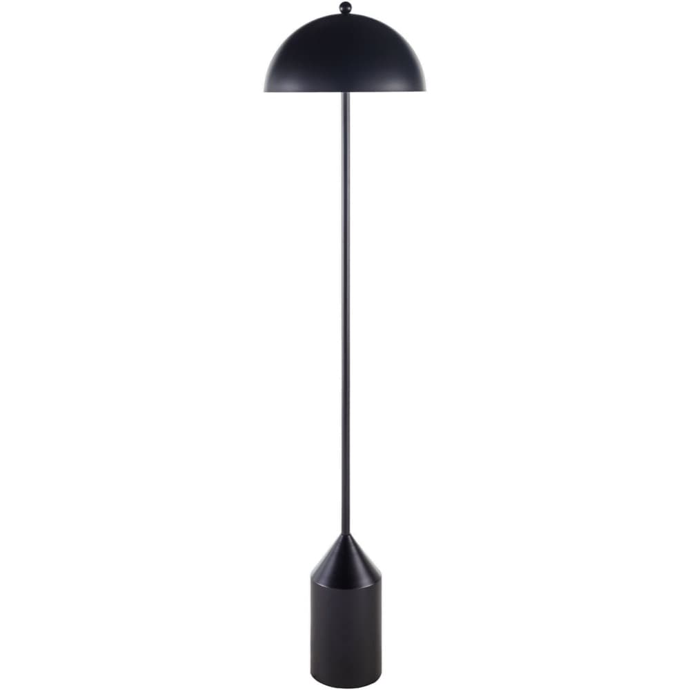 Elder Black Iron Accent Floor Lamp by Livabliss