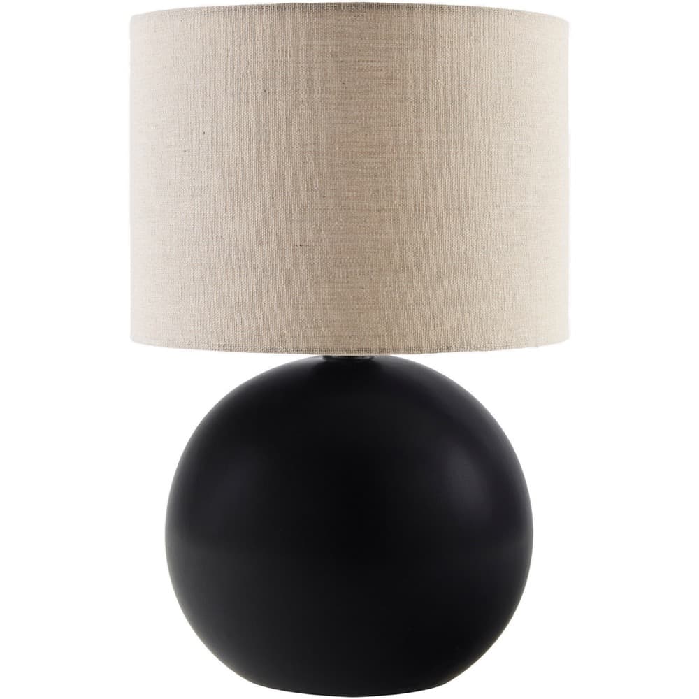 Elio Black Ceramic Table Lamp by Livabliss
