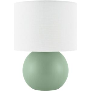 Elio Grass Green Ceramic Table Lamp by Livabliss