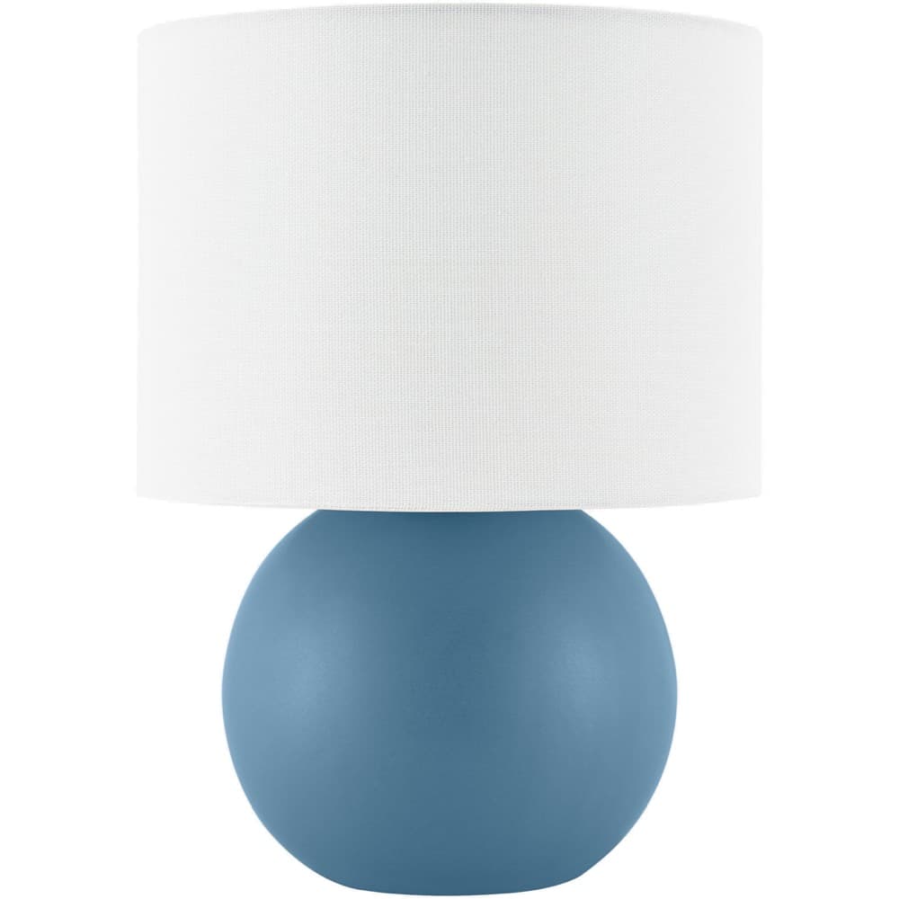 Elio Pale Blue Ceramic Table Lamp by Livabliss