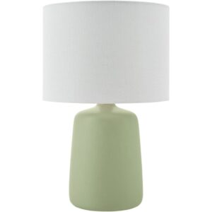 Elio Green Ceramic Table Lamp by Livabliss