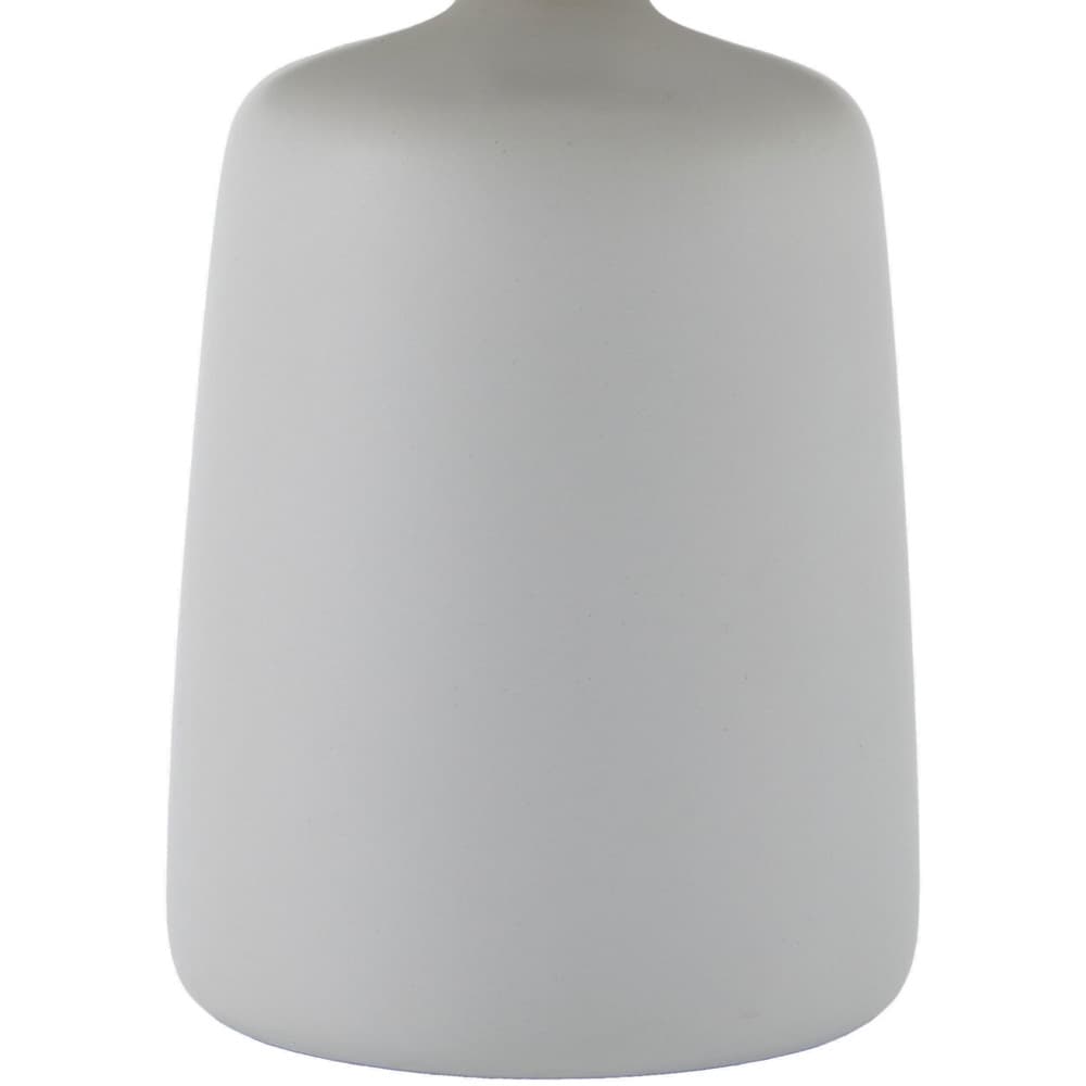 Elio White Ceramic Table Lamp by Livabliss - Image 2