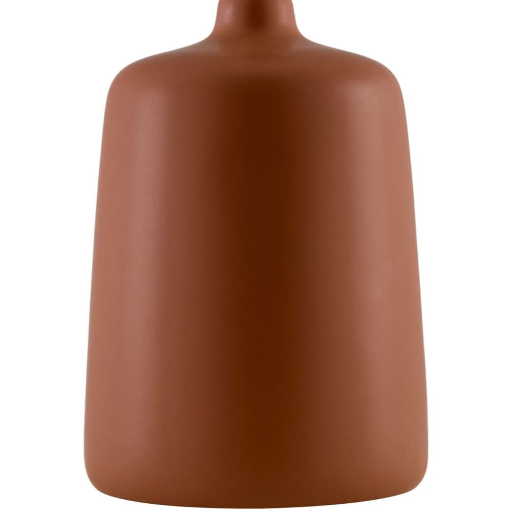 Elio Brick Red Ceramic Table Lamp by Livabliss - Image 2