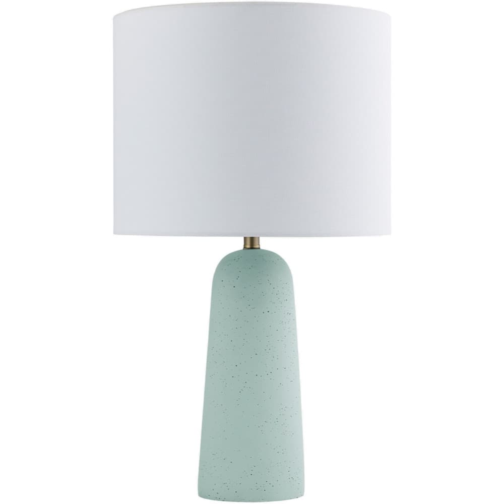 Etalle Green Concrete Table Lamp by Livabliss