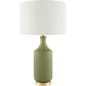 Filaki Green Ceramic Table Lamp by Livabliss